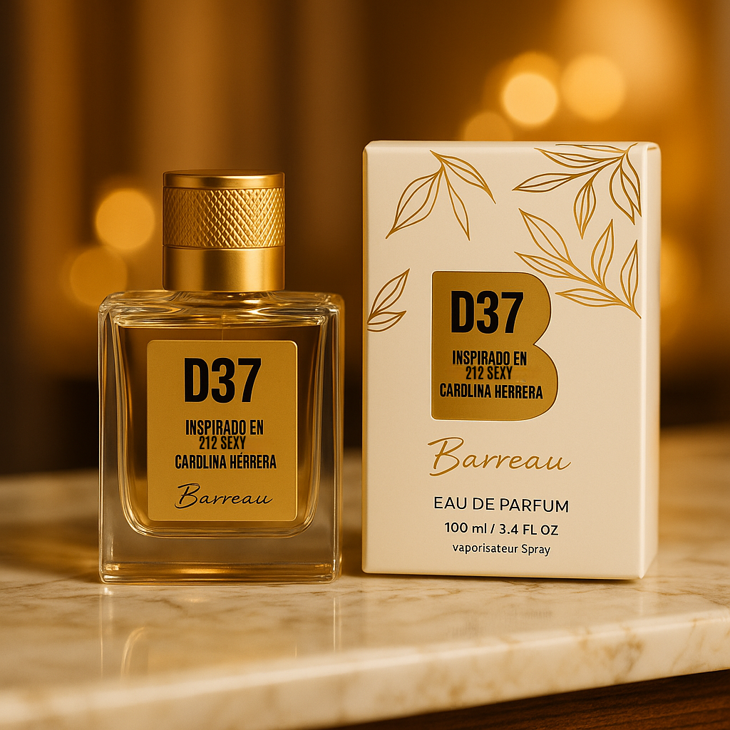 Fragancia D37: Inspiracion 212 Sexy de Carolina Herrera