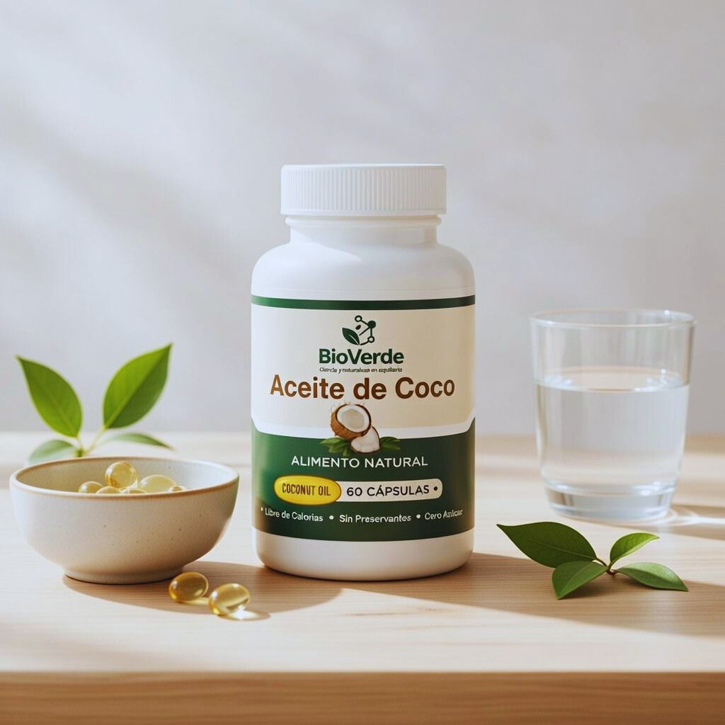 🥥 Aceite de Coco BioVerde (MCT) – 820 mg