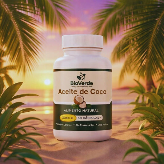 🥥 Aceite de Coco BioVerde (MCT) – 820 mg