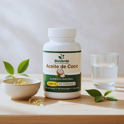 🥥 Aceite de Coco BioVerde (MCT) – 820 mg