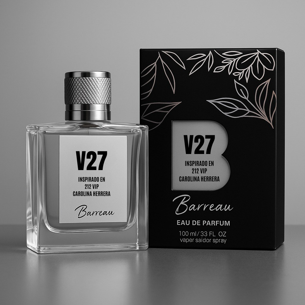 Fragancia V27: Inspiracion 212 VIP Men – Carolina Herrera.
