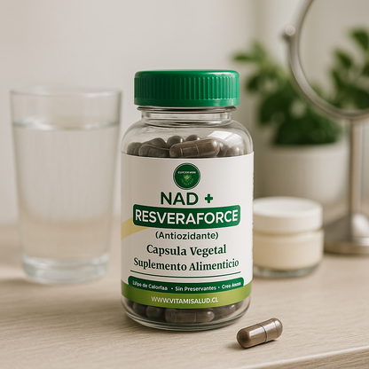 NAD+ Resveraforce – Energía celular y juventud desde el interior
